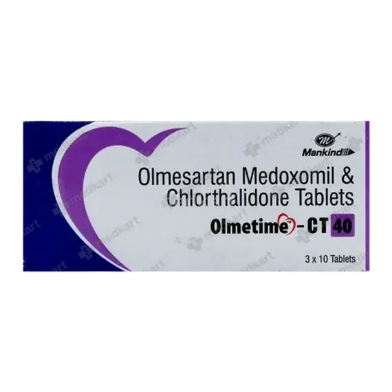 olmetime ct 40mg tablet 10's